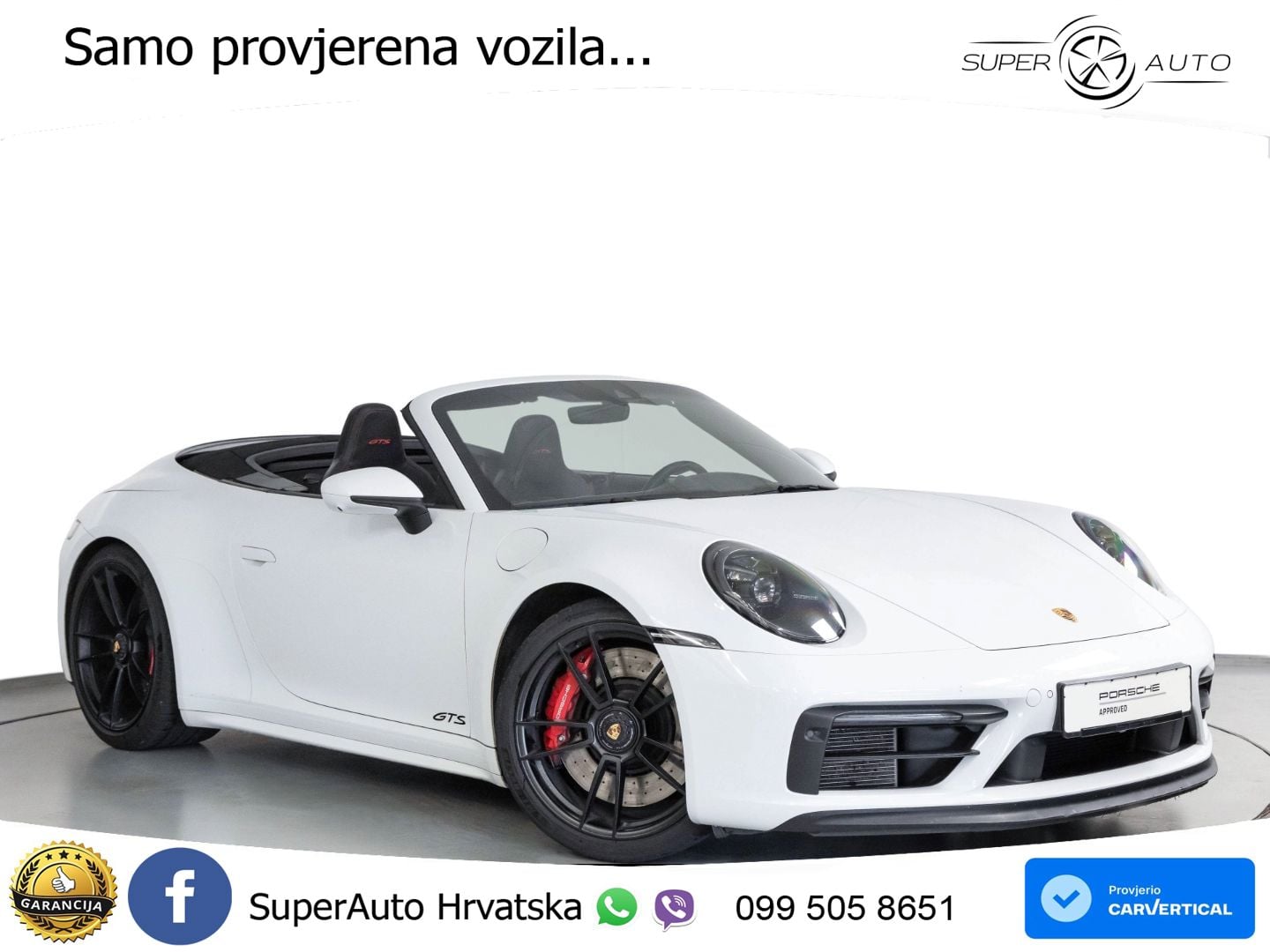 Porsche 911 Carrera GTS Cabriolet 3.0 (480 KS) PDK MATRIX+GR SJED+KAM
