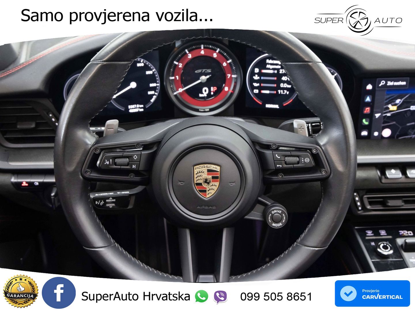 Porsche 911 Carrera GTS Cabriolet 3.0 (480 KS) PDK MATRIX+GR SJED+KAM