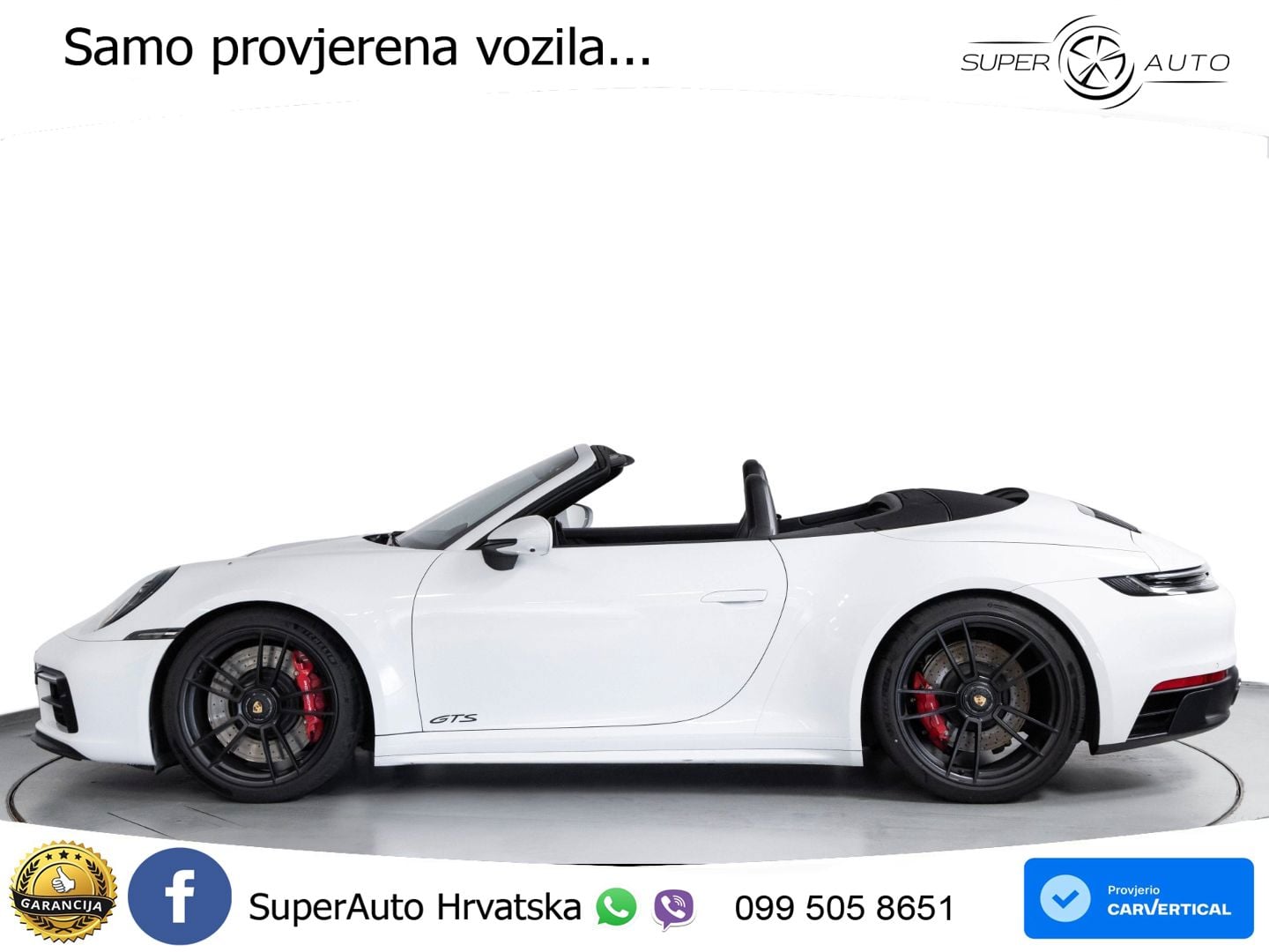 Porsche 911 Carrera GTS Cabriolet 3.0 (480 KS) PDK MATRIX+GR SJED+KAM