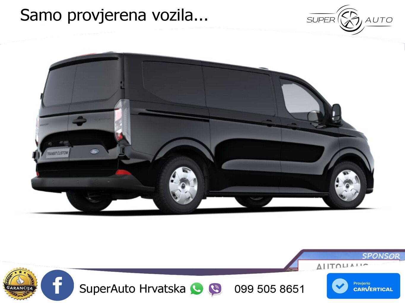 Ford Transit Custom Aut Trend 320L1 LED Kam UVP-39%* 170 KS