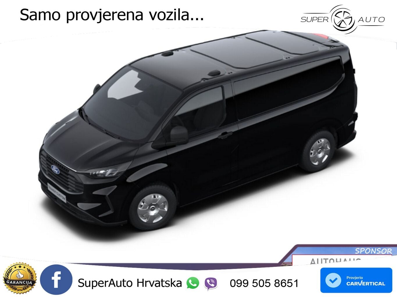 Ford Transit Custom Aut Trend 320L1 LED Kam UVP-39%* 170 KS
