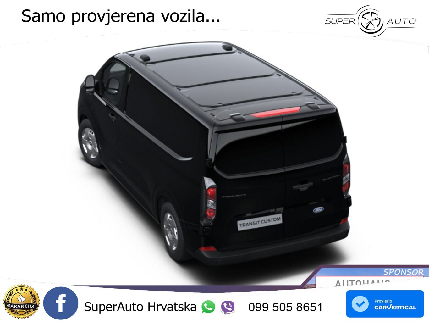 Ford Transit Custom Aut Trend 320L1 LED Kam UVP-39%* 170 KS