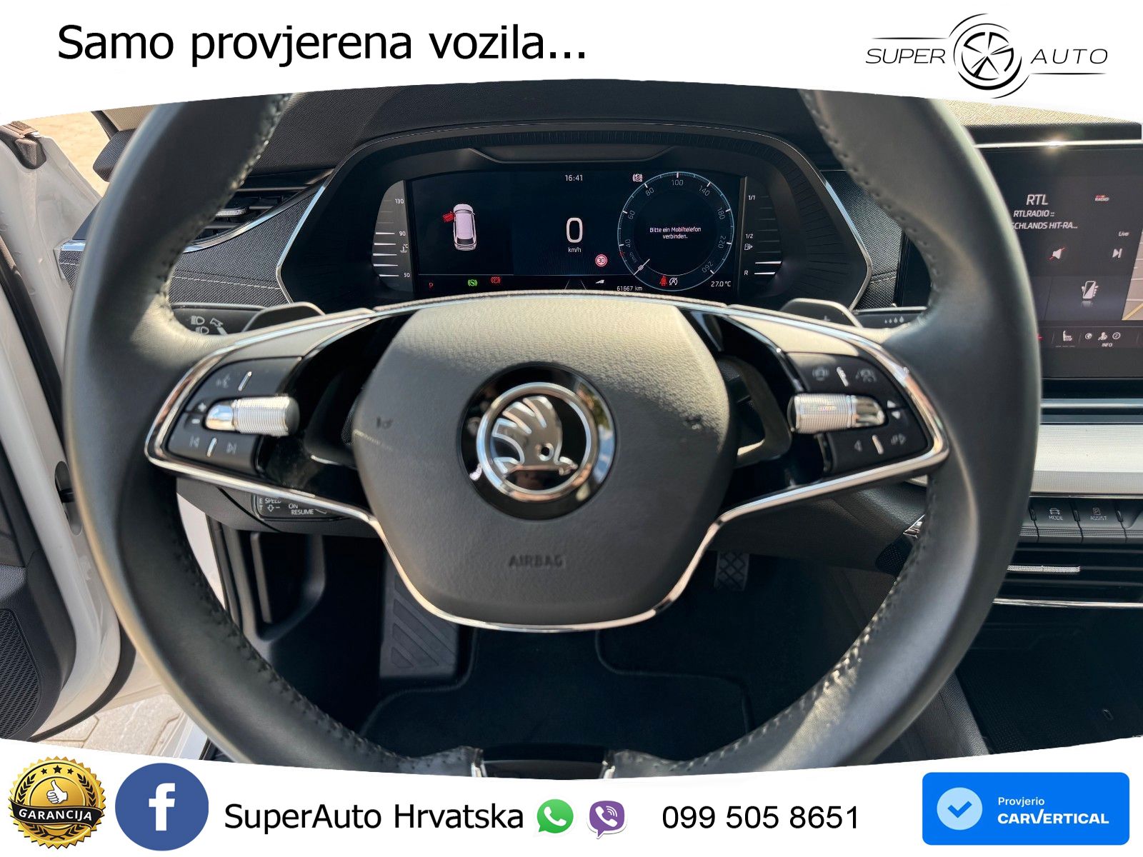 Škoda Octavia Combi 2.0 TDI (150 KS) DSG LED+GR SJED+ACC