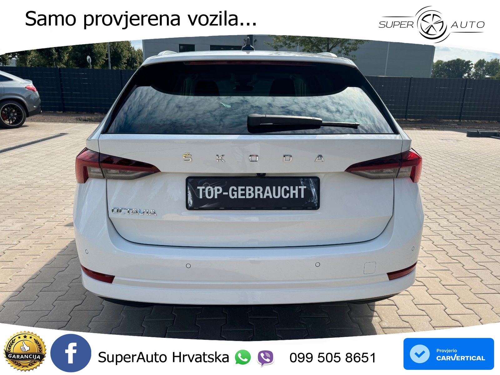 Škoda Octavia Combi 2.0 TDI (150 KS) DSG LED+GR SJED+ACC