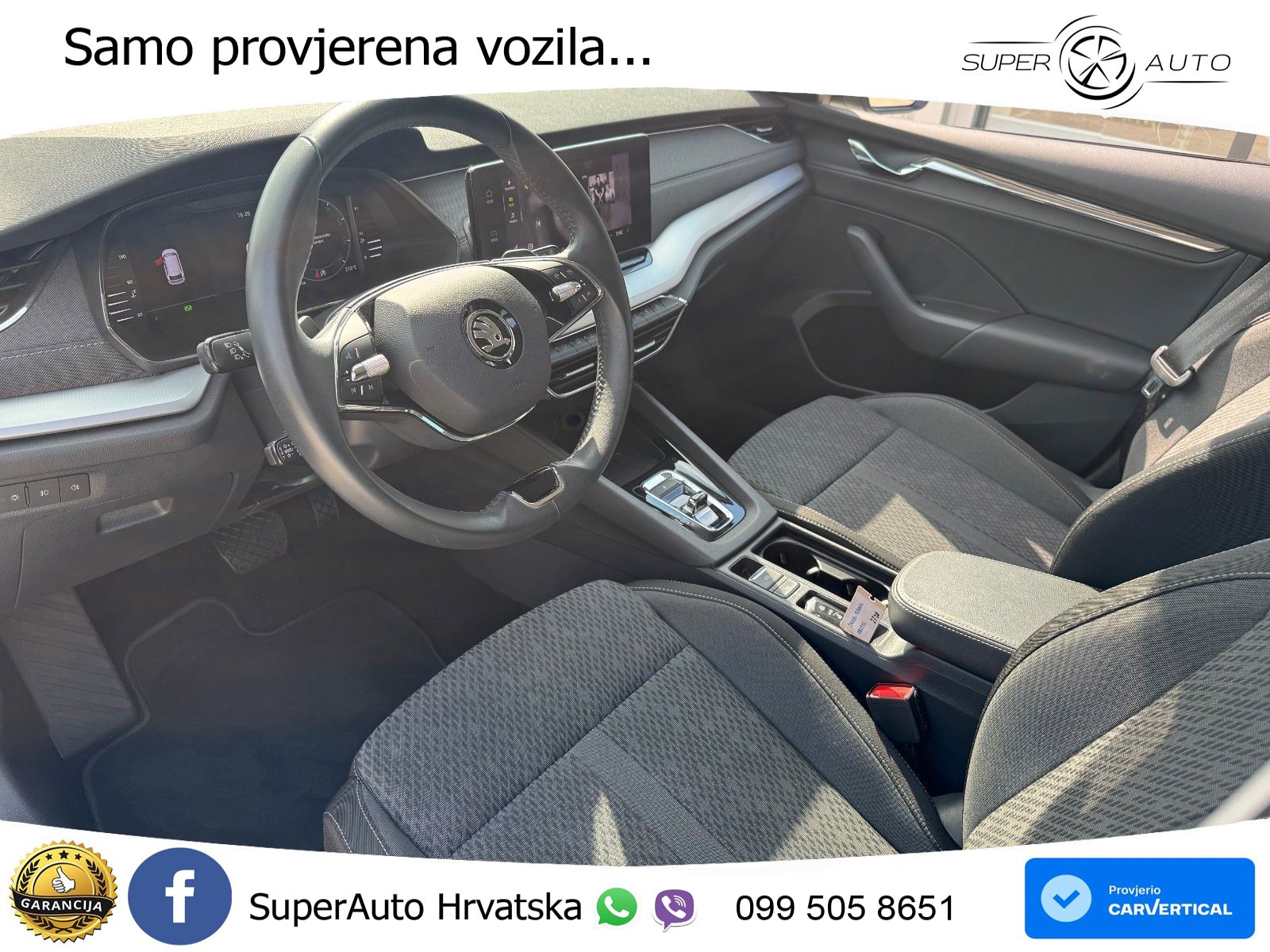 Škoda Octavia Combi 2.0 TDI (150 KS) DSG LED+GR SJED+ACC