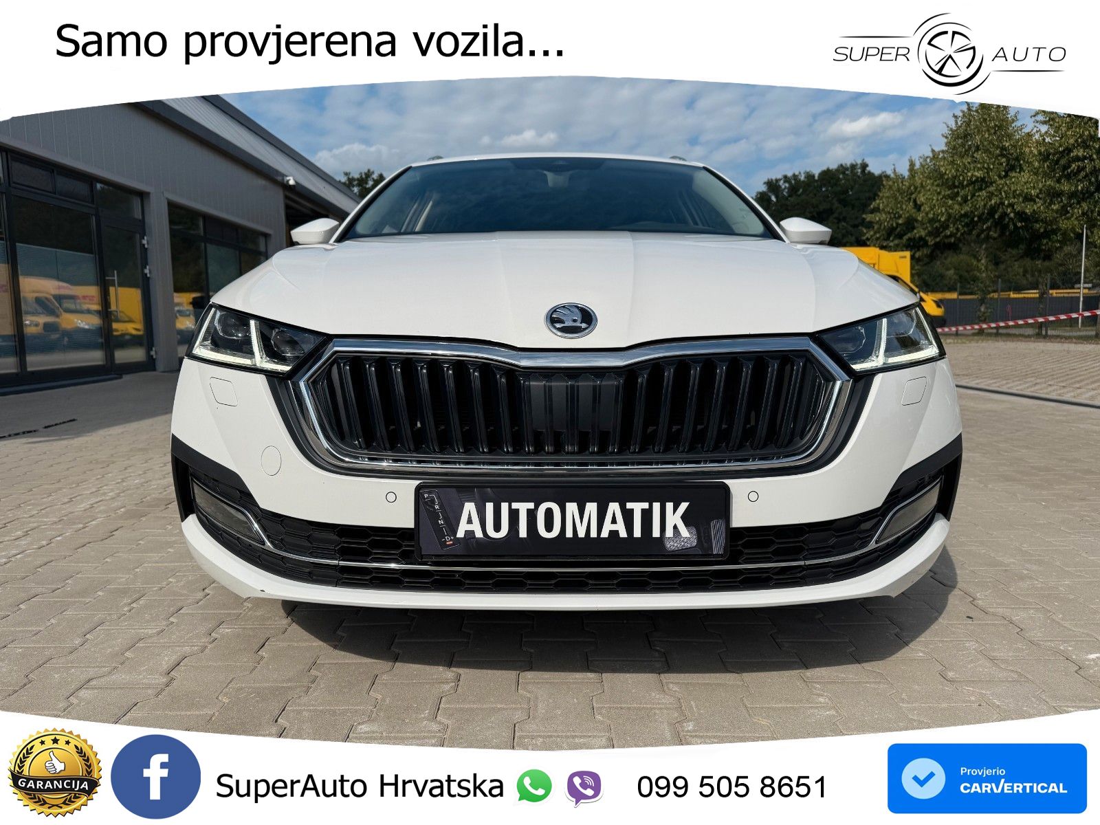 Škoda Octavia Combi 2.0 TDI (150 KS) DSG LED+GR SJED+ACC