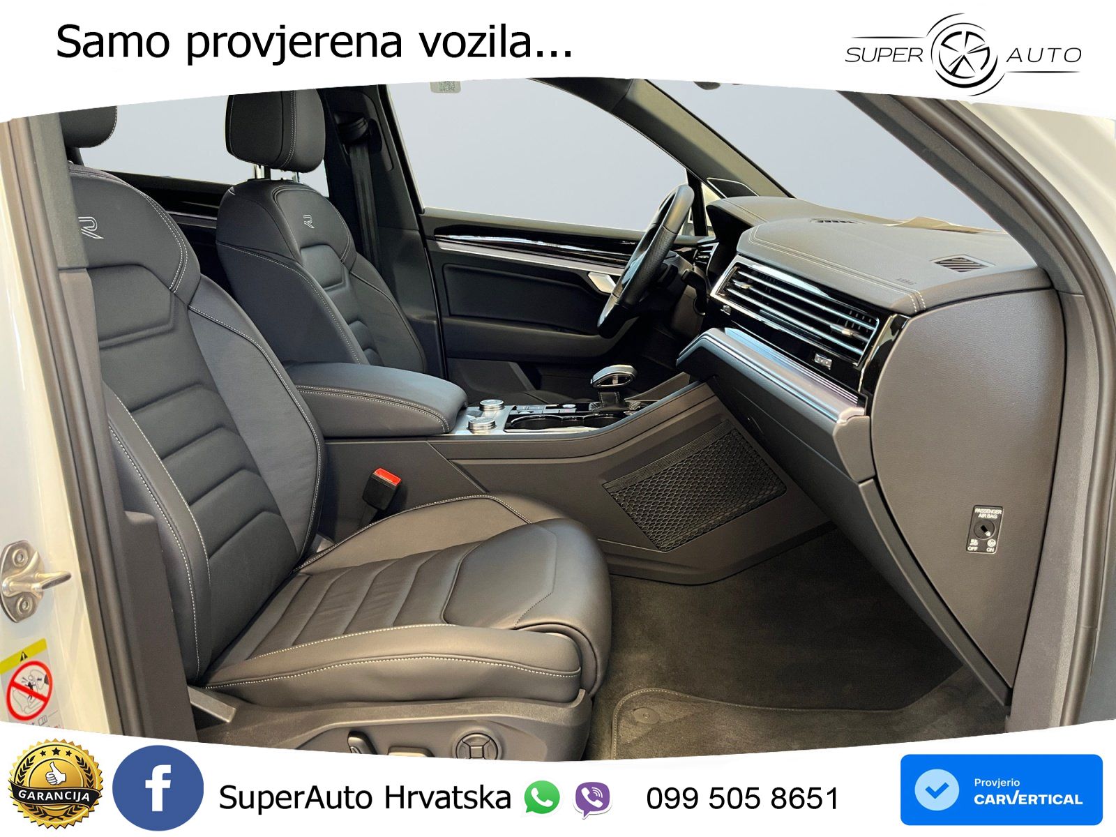 Volkswagen Touareg 3.0 V6 TDI (286 KS) 4MOTION Tiptronic R-Line ZRAČNI+ACC+GR SJED+KAM