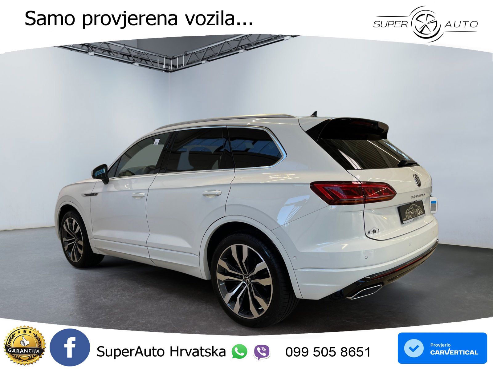Volkswagen Touareg 3.0 V6 TDI (286 KS) 4MOTION Tiptronic R-Line ZRAČNI+ACC+GR SJED+KAM