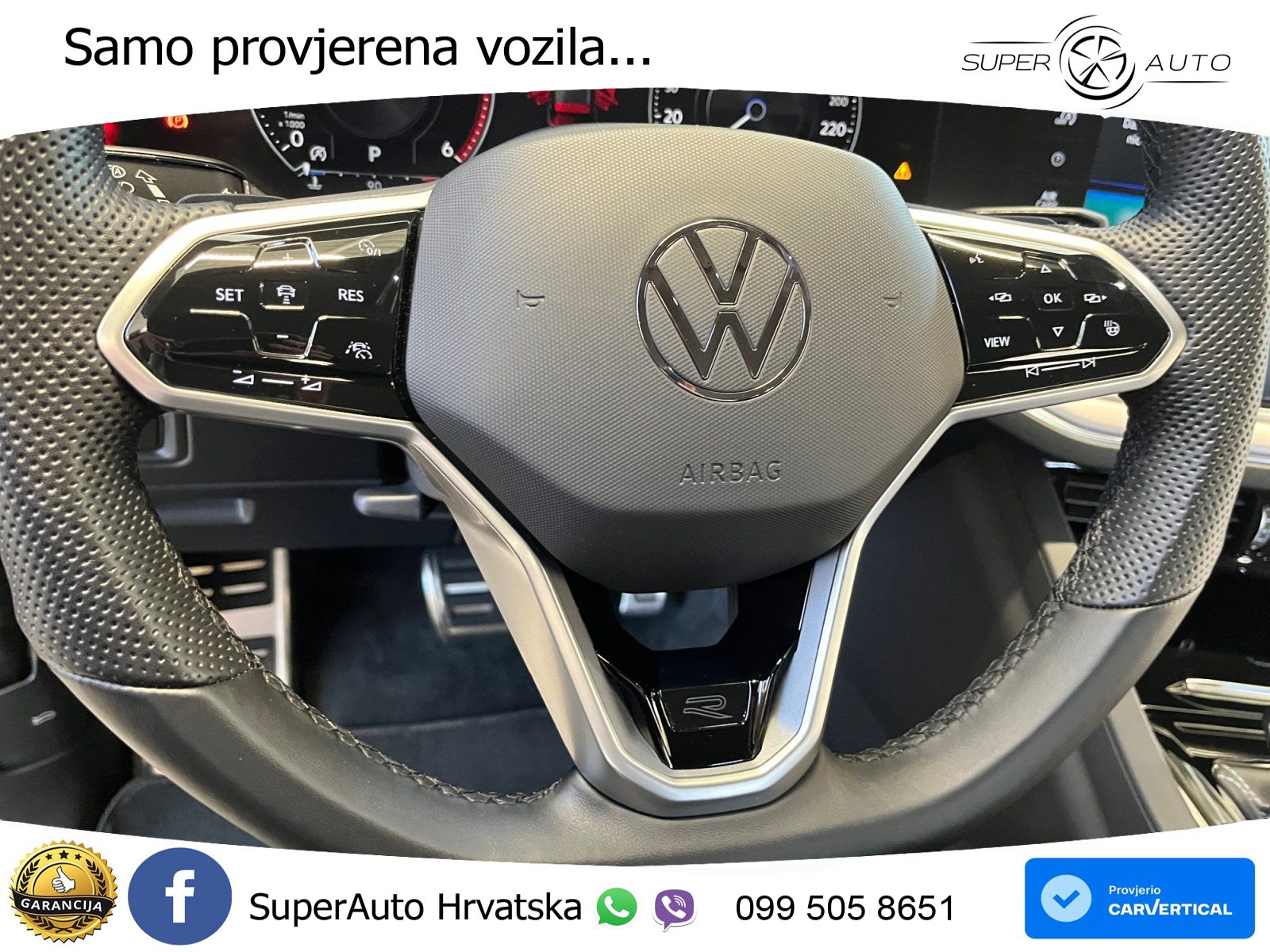 Volkswagen Touareg 3.0 V6 TDI (286 KS) 4MOTION Tiptronic R-Line ZRAČNI+ACC+GR SJED+KAM