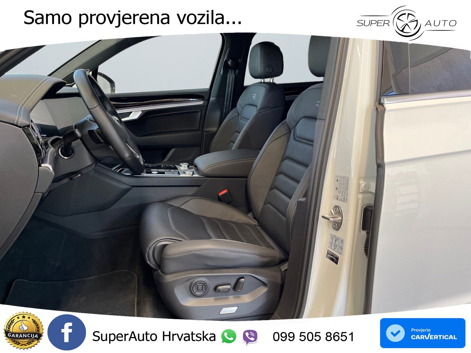 Volkswagen Touareg 3.0 V6 TDI (286 KS) 4MOTION Tiptronic R-Line ZRAČNI+ACC+GR SJED+KAM