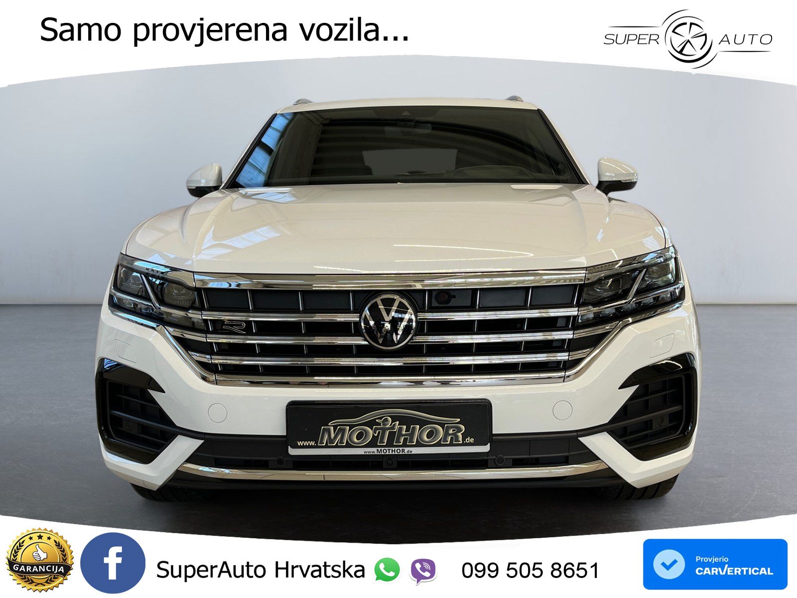 Volkswagen Touareg 3.0 V6 TDI (286 KS) 4MOTION Tiptronic R-Line ZRAČNI+ACC+GR SJED+KAM