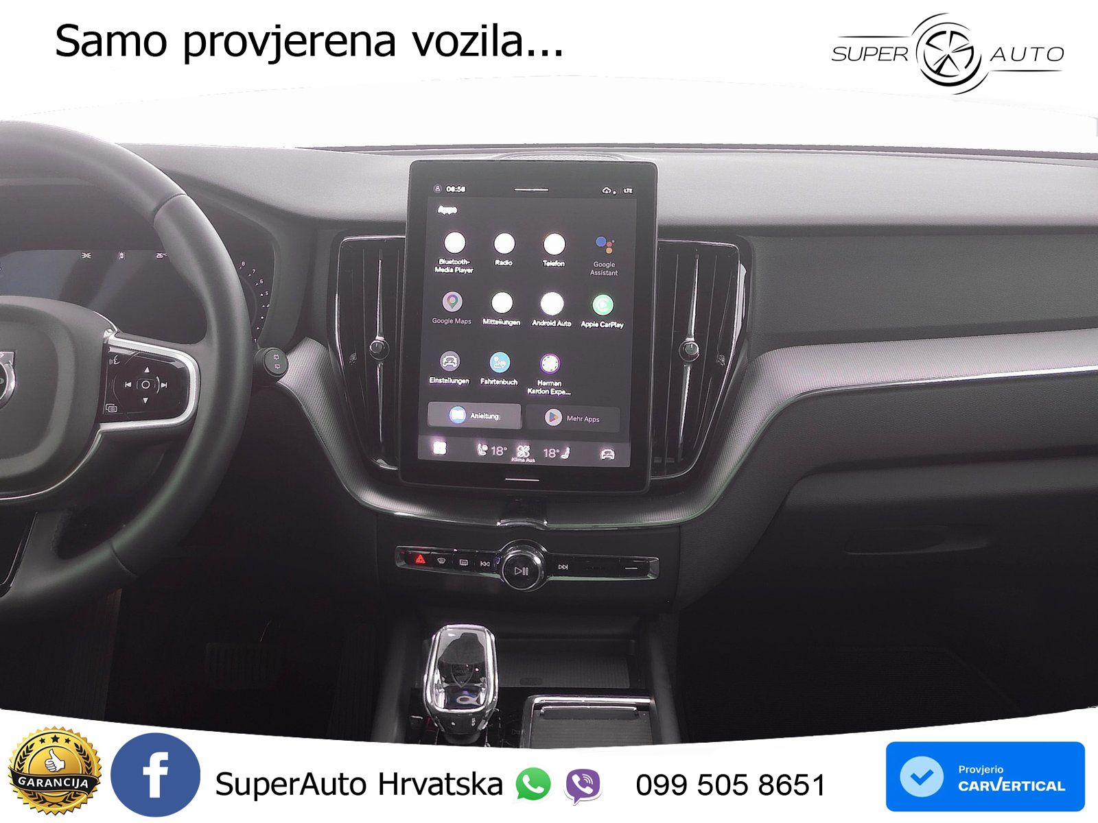 Volvo XC60 B5 Benzin AWD Geartronic ACC+HEAD+4xGR SJED+360+PANO