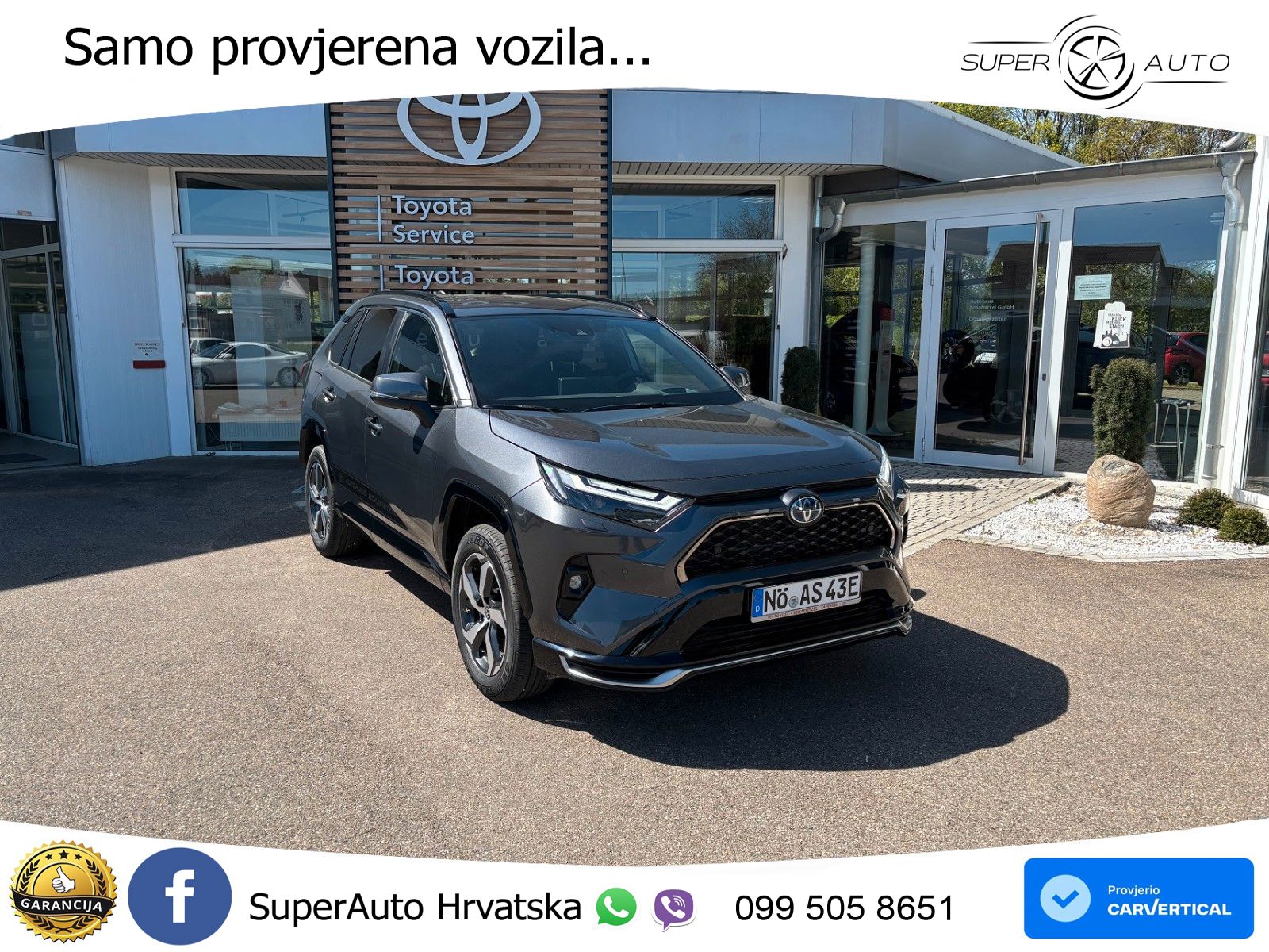 Toyota RAV4 2.5 (306 KS) Hybrid AWD-i eCVT LED+GR SJED+ACC