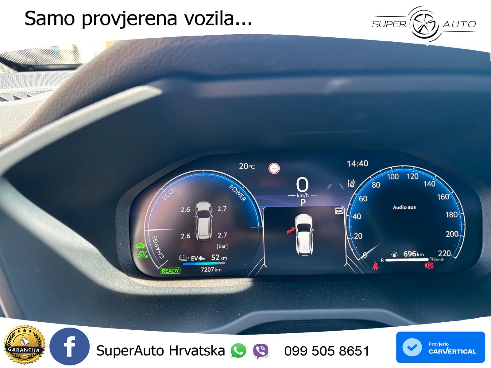 Toyota RAV4 2.5 (306 KS) Hybrid AWD-i eCVT LED+GR SJED+ACC