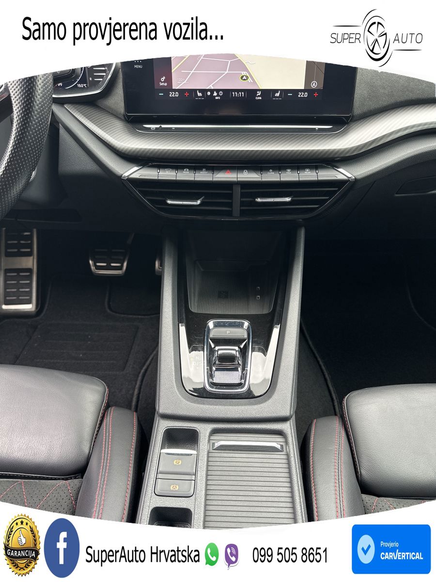 Škoda Octavia Combi RS 2.0 TDI (200 KS) DSG LED+GR SJED+ACC