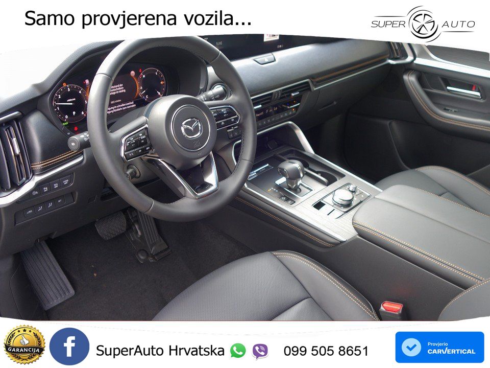 Mazda CX-60 3.3 e-Skyactiv D (254 KS) AWD Automatic ACC+HEAD+4xGR SJED+360+PANO