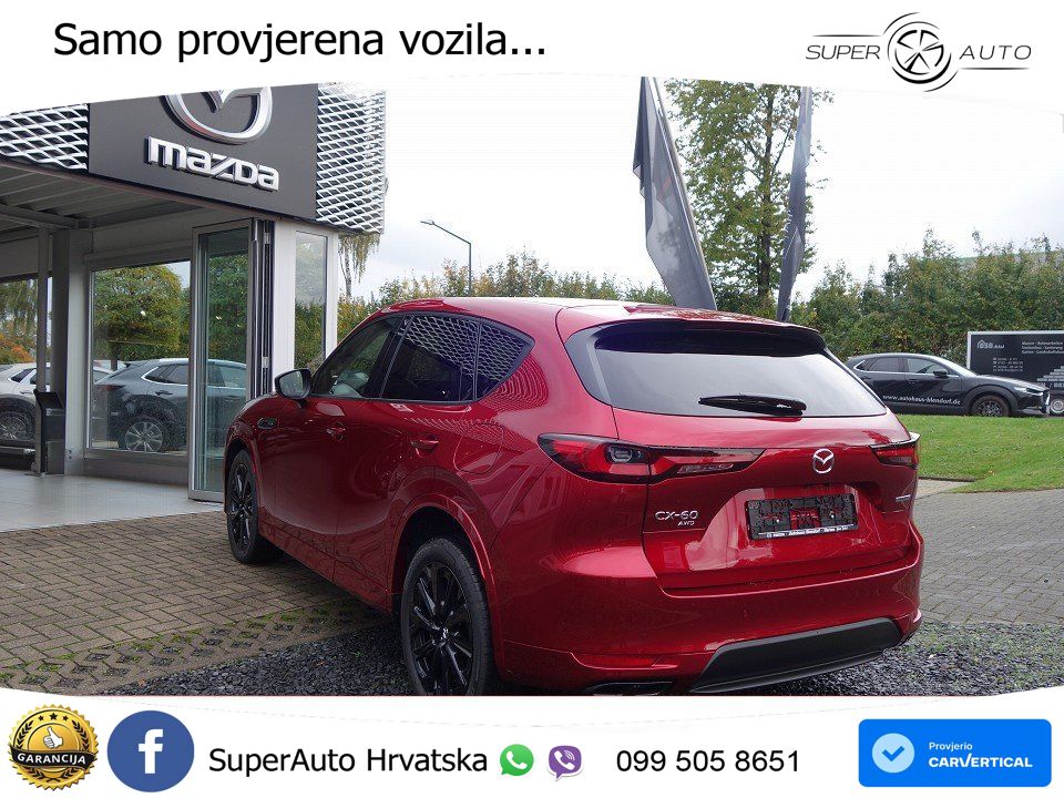 Mazda CX-60 3.3 e-Skyactiv D (254 KS) AWD Automatic ACC+HEAD+4xGR SJED+360+PANO