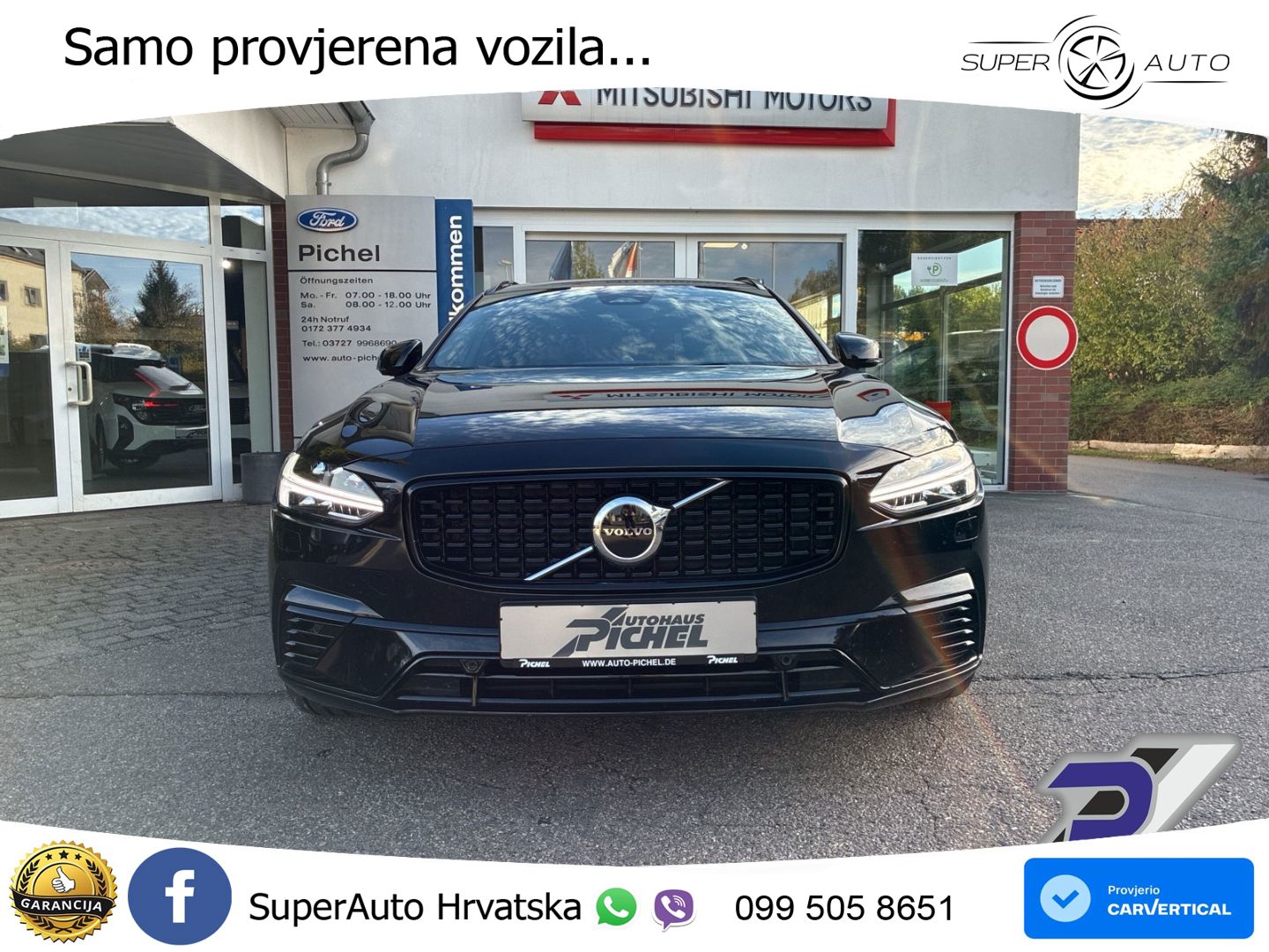 Volvo V90 Recharge T8 AWD Geartronic LED+GR SJED+ACC