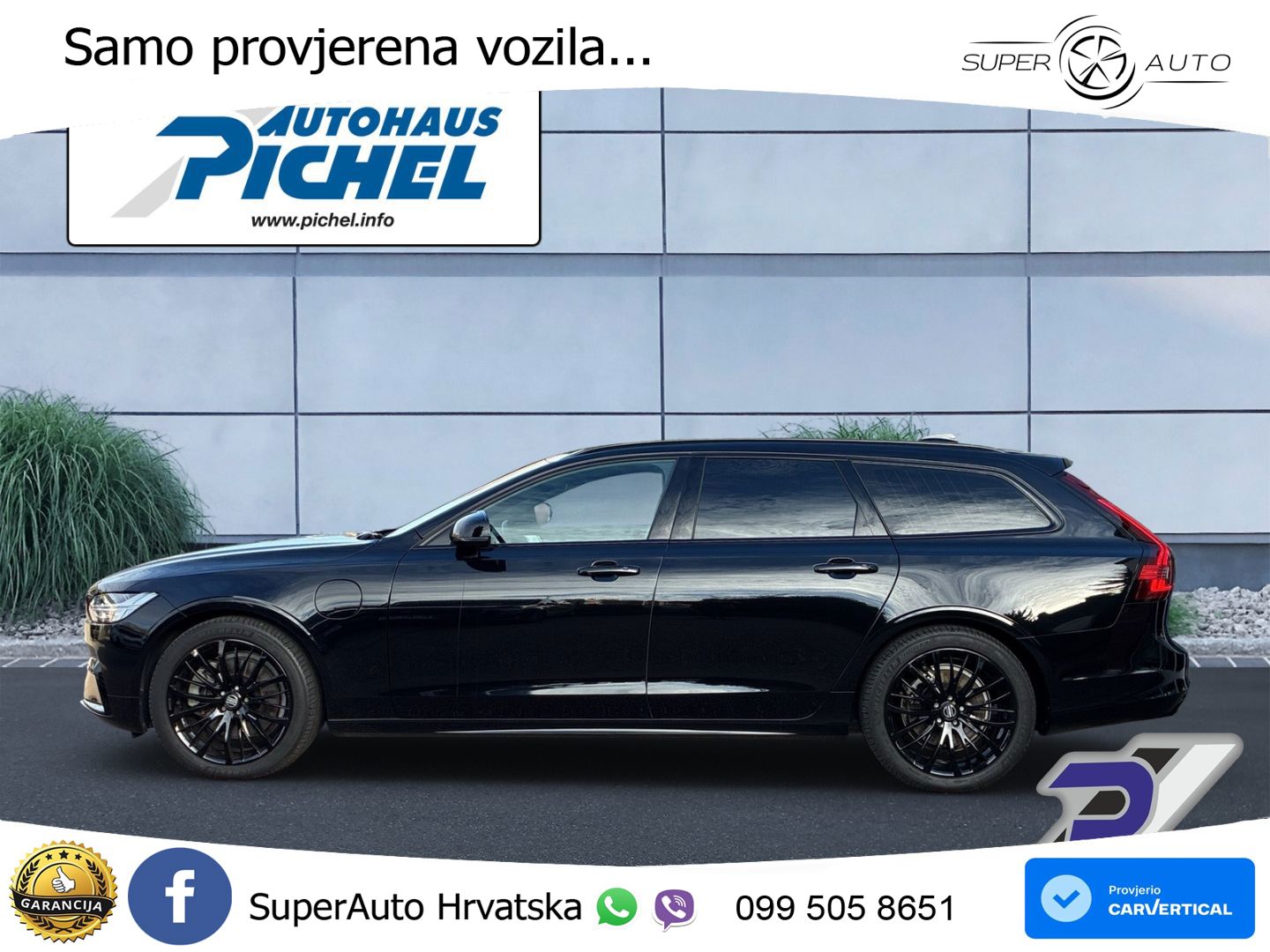Volvo V90 Recharge T8 AWD Geartronic LED+GR SJED+ACC