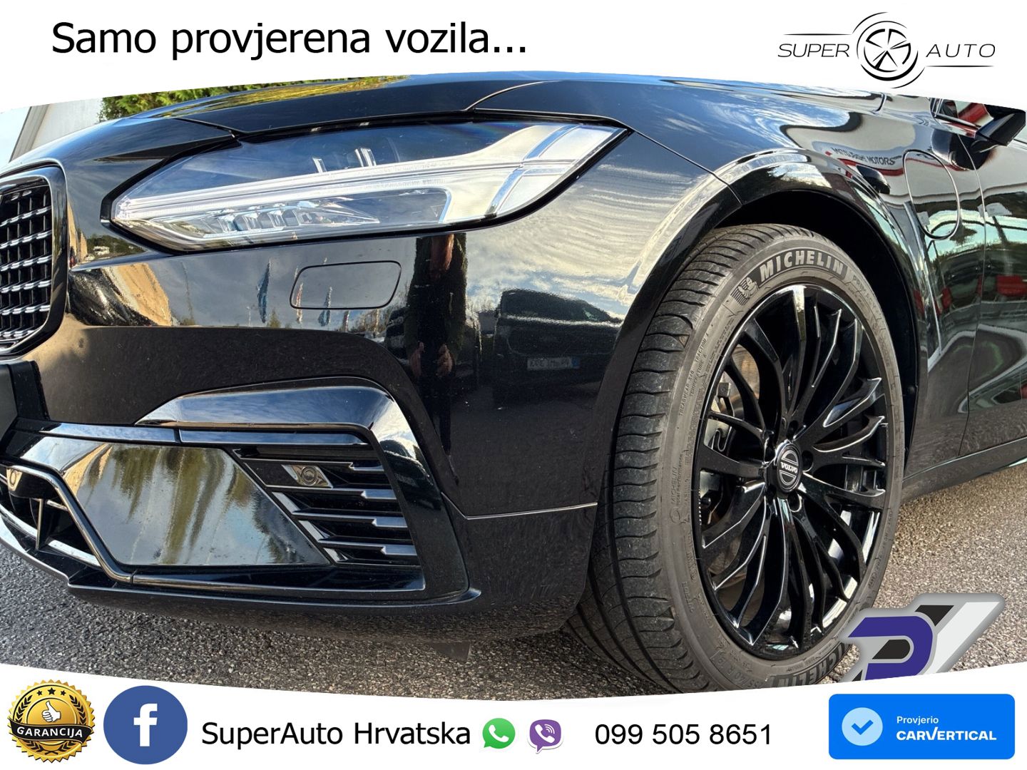 Volvo V90 Recharge T8 AWD Geartronic LED+GR SJED+ACC