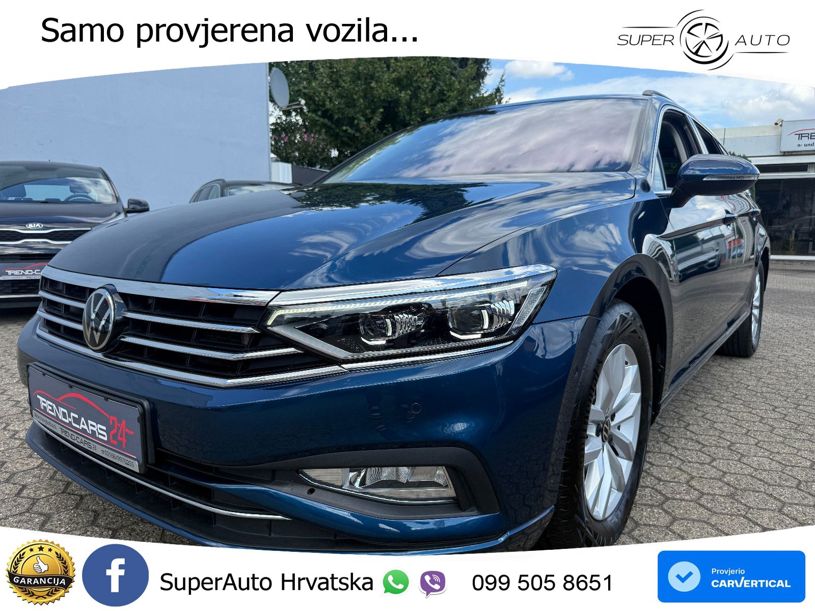 Volkswagen Passat Variant 2.0 TDI (150 KS) DSG Business LED+GR SJED+ACC