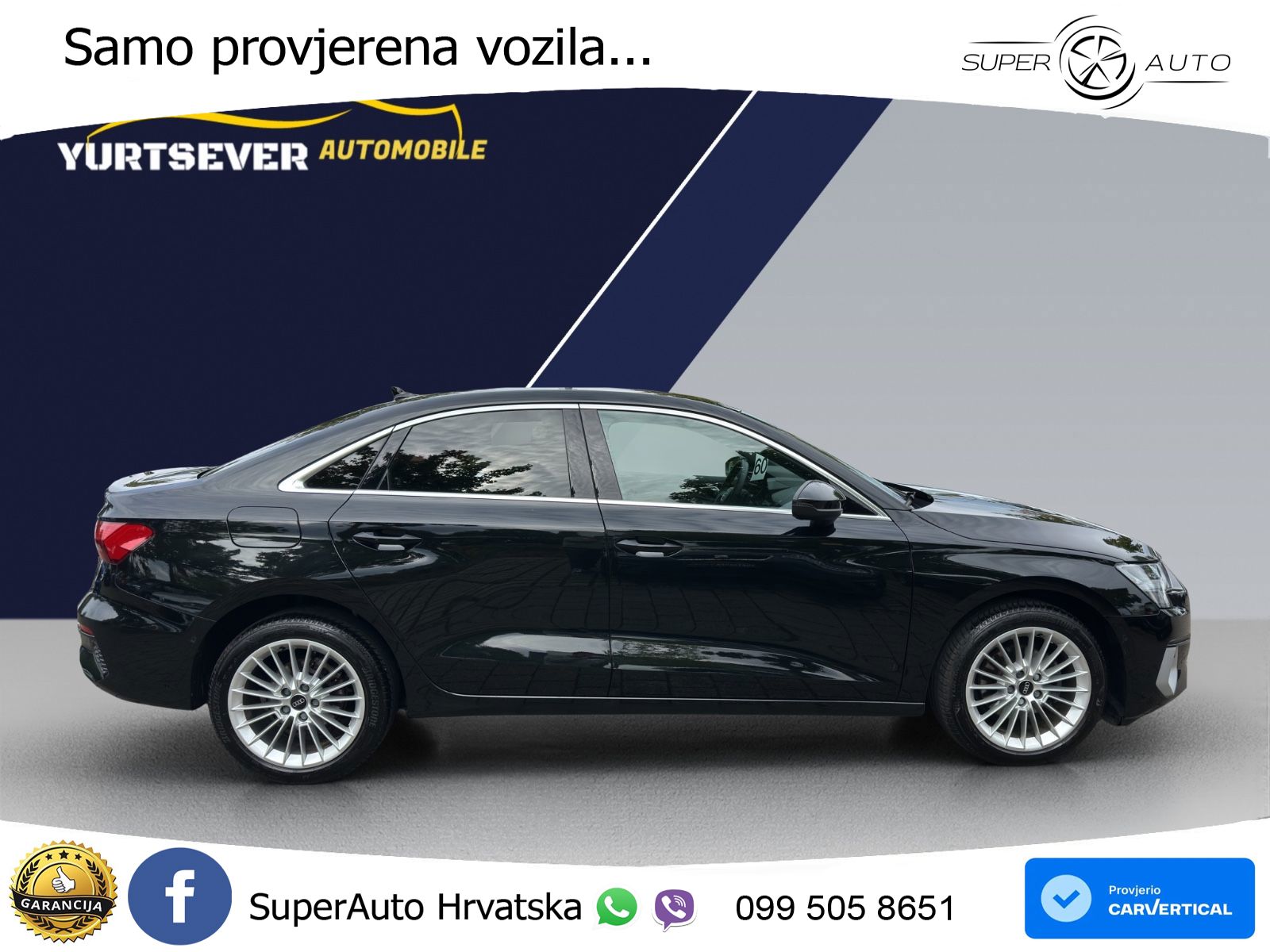 Audi A3 Limuzina 35 TDI (150 KS) S tronic LED+GR SJED+ACC
