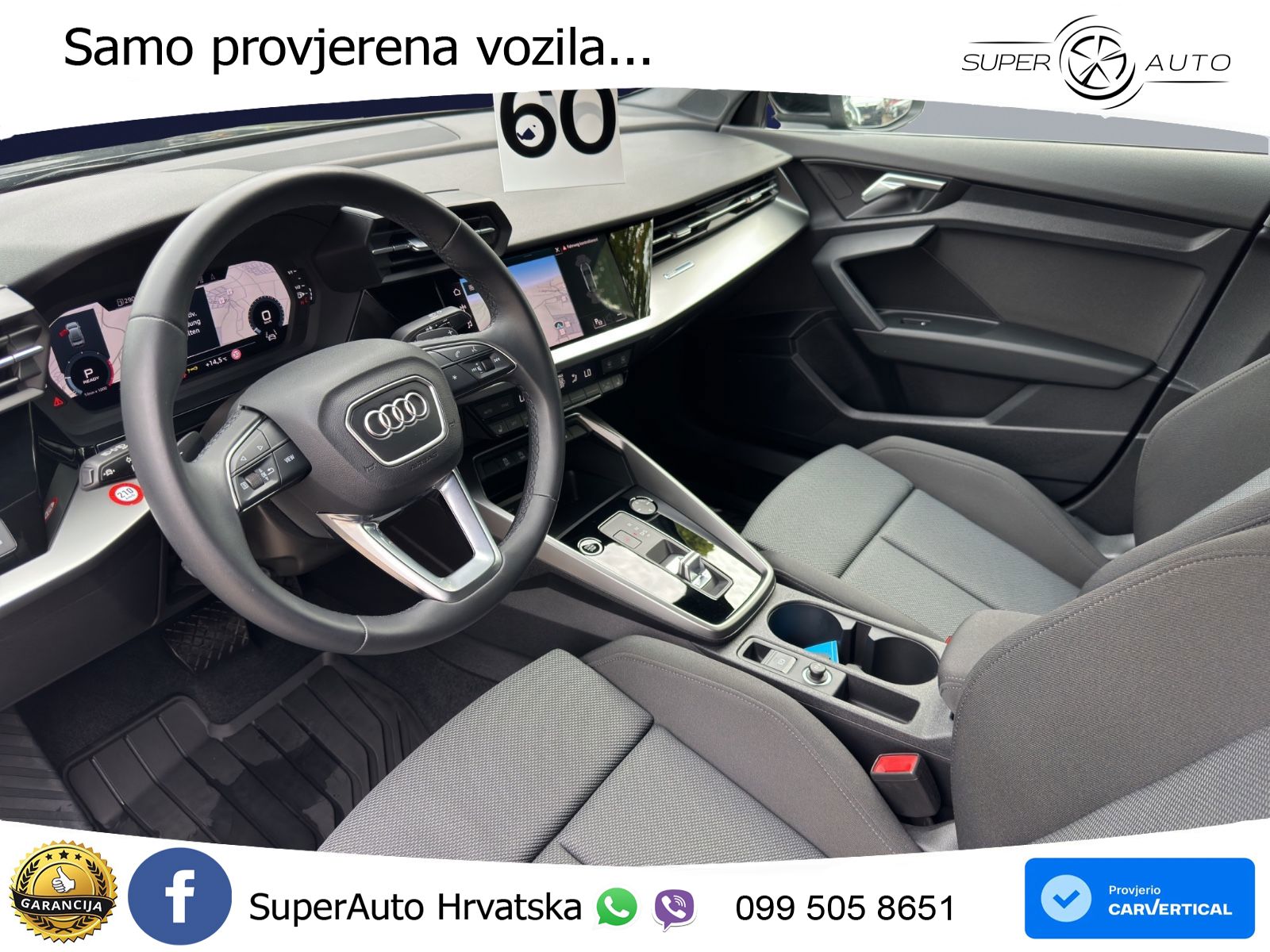 Audi A3 Limuzina 35 TDI (150 KS) S tronic LED+GR SJED+ACC
