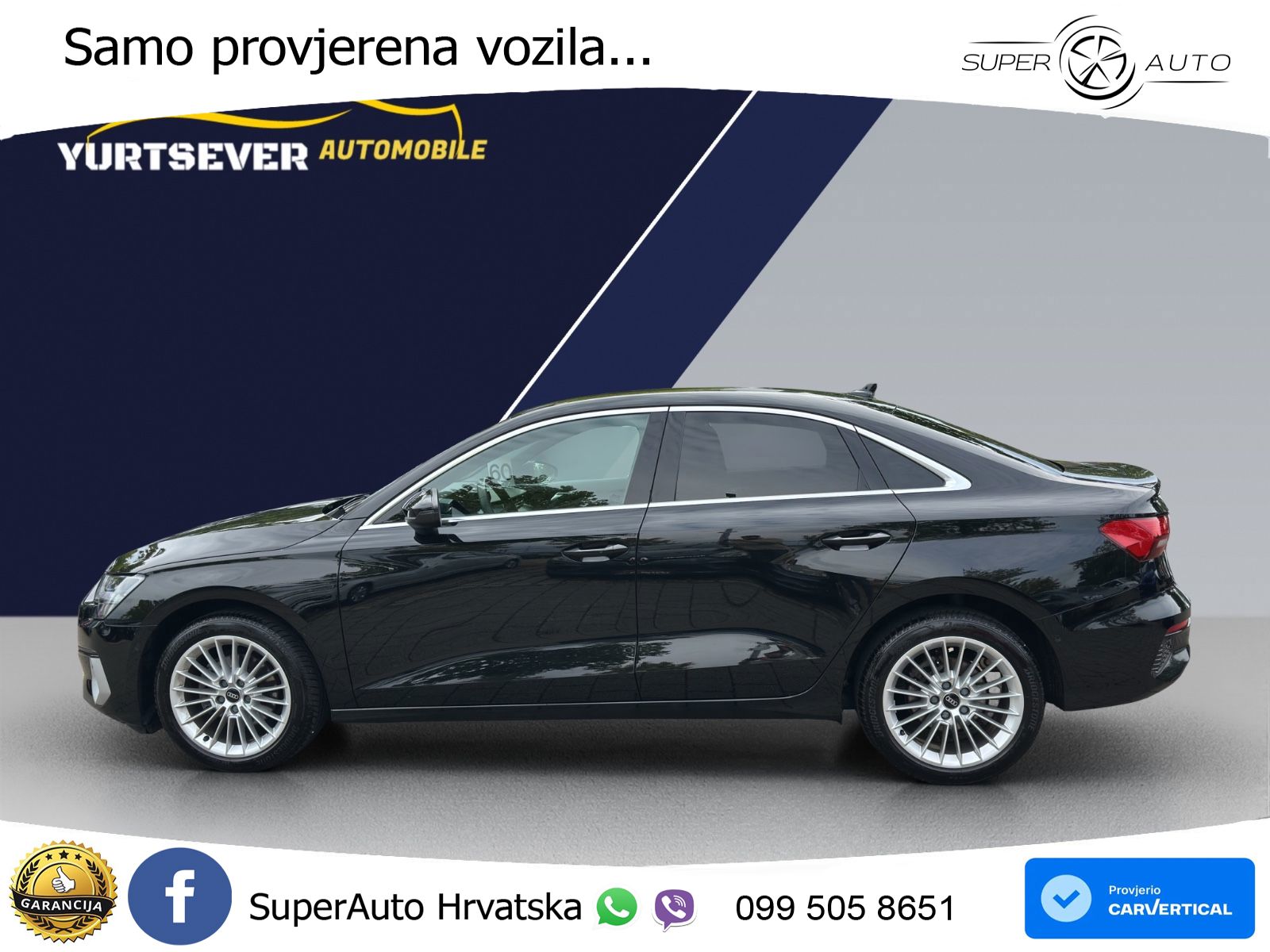 Audi A3 Limuzina 35 TDI (150 KS) S tronic LED+GR SJED+ACC