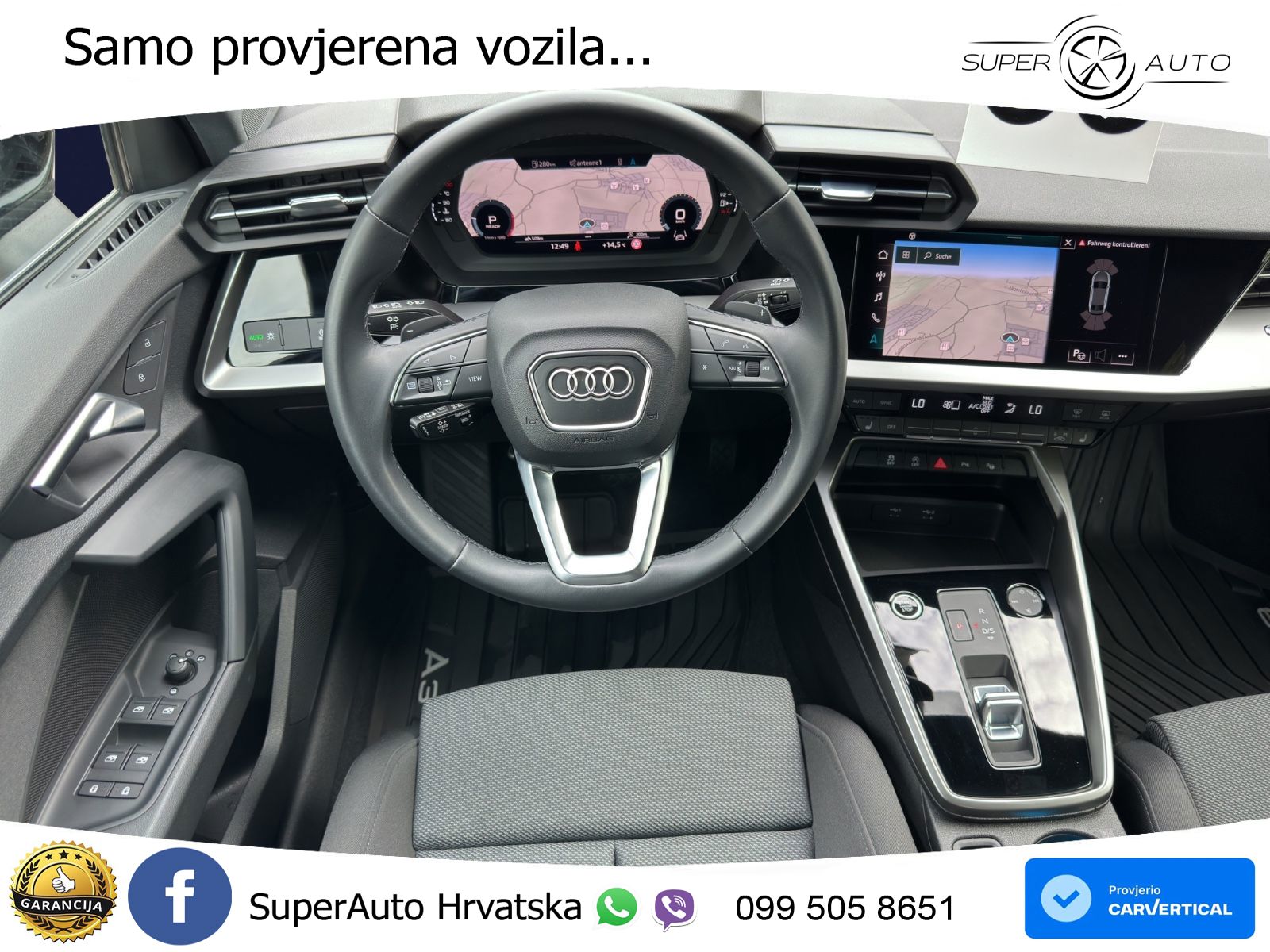 Audi A3 Limuzina 35 TDI (150 KS) S tronic LED+GR SJED+ACC