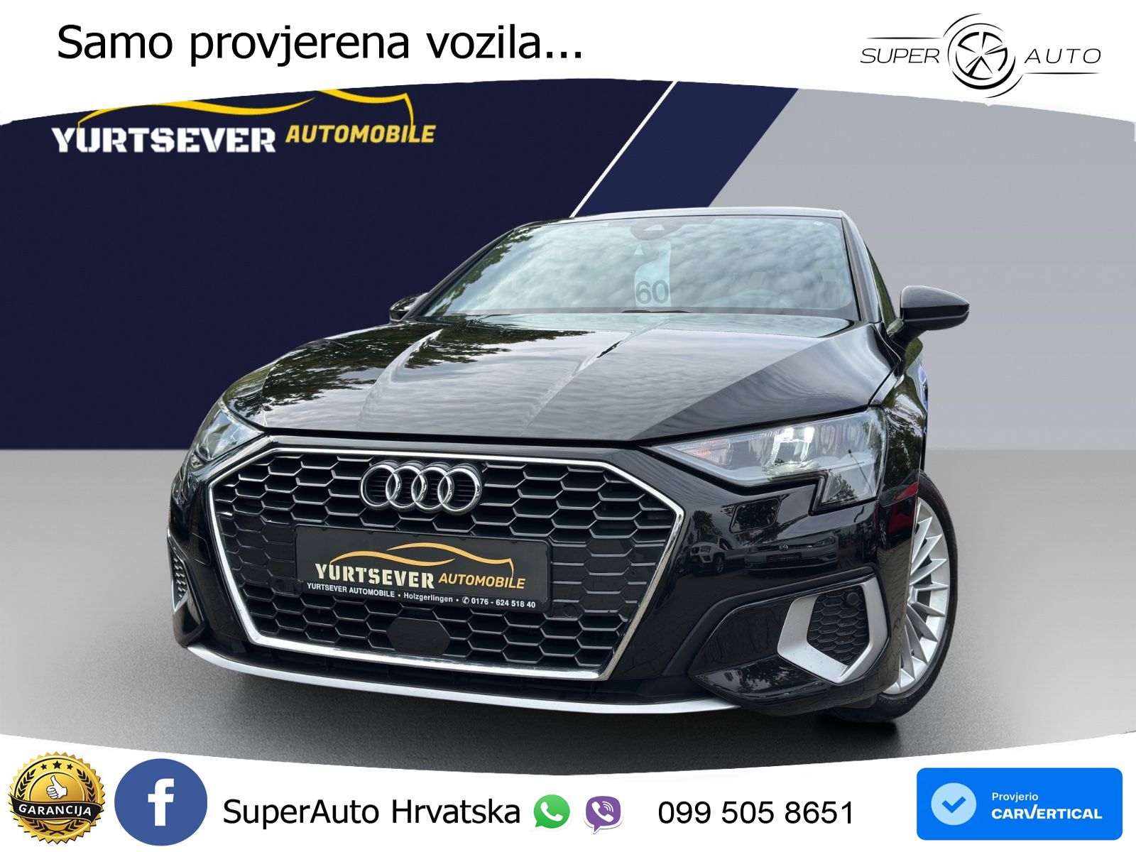 Audi A3 Limuzina 35 TDI (150 KS) S tronic LED+GR SJED+ACC