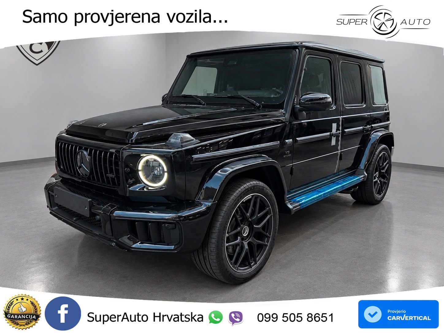 Mercedes AMG G 63 Long V8 (585 KS) 4MATIC 9G-TRONIC AMG SPEEDSHIFT TCT Superior LED+GR SJED+ACC