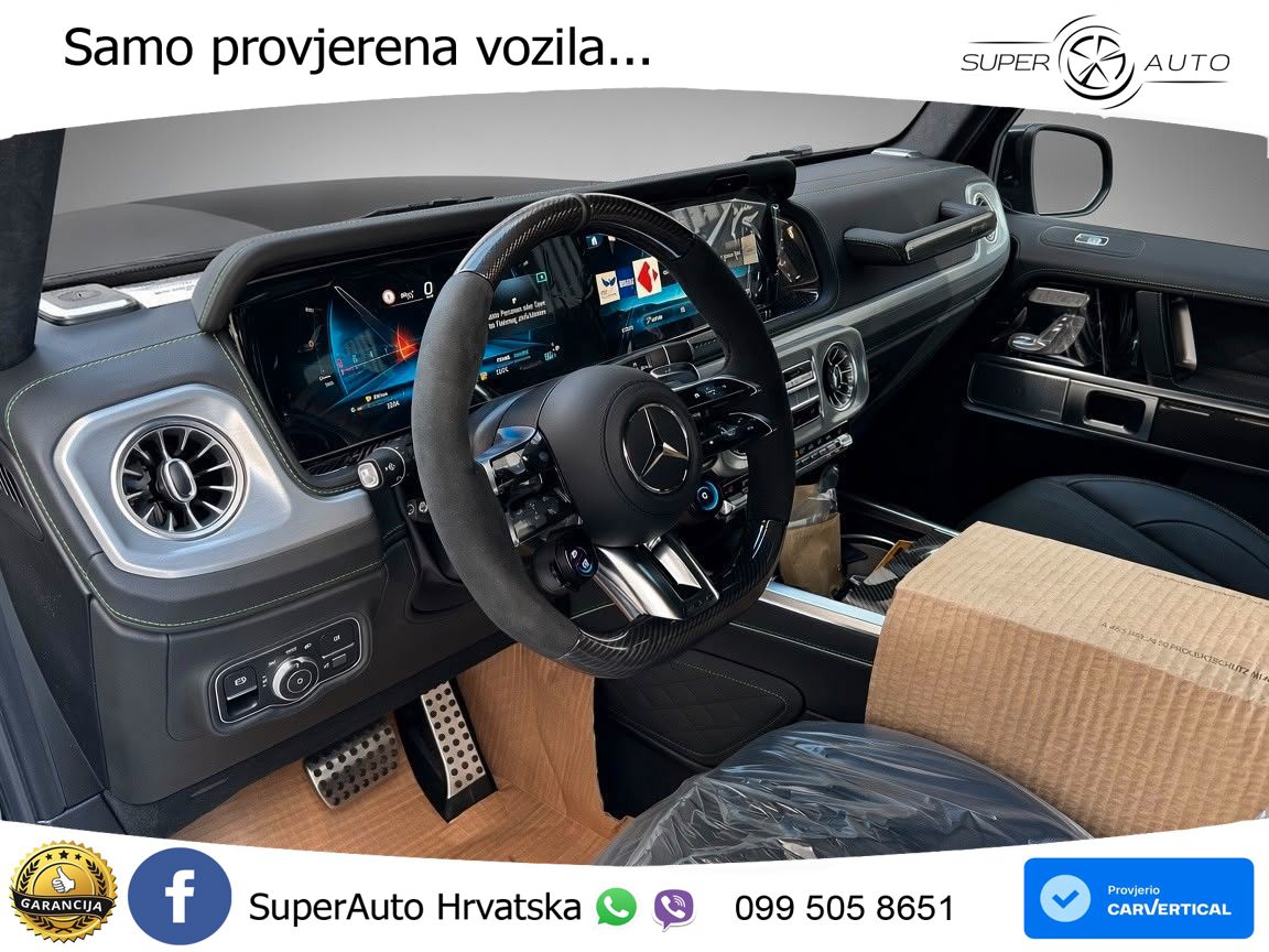 Mercedes AMG G 63 Long V8 (585 KS) 4MATIC 9G-TRONIC AMG SPEEDSHIFT TCT Superior LED+GR SJED+ACC