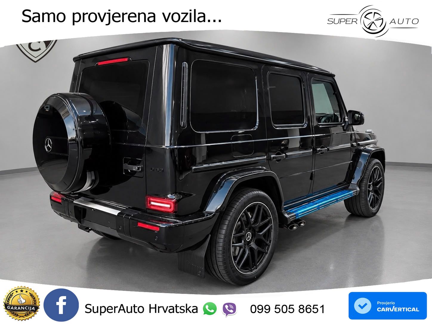 Mercedes AMG G 63 Long V8 (585 KS) 4MATIC 9G-TRONIC AMG SPEEDSHIFT TCT Superior LED+GR SJED+ACC