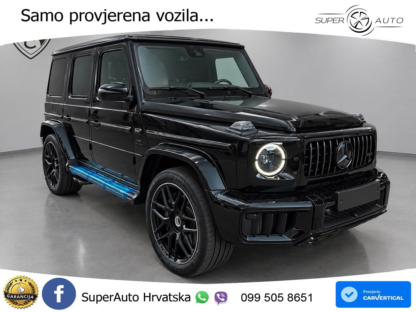 Mercedes AMG G 63 Long V8 (585 KS) 4MATIC 9G-TRONIC AMG SPEEDSHIFT TCT Superior LED+GR SJED+ACC