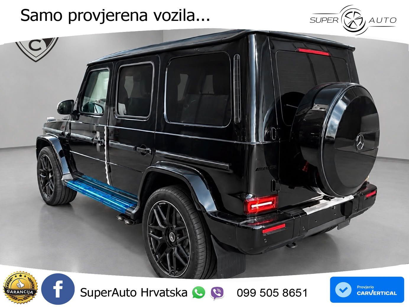 Mercedes AMG G 63 Long V8 (585 KS) 4MATIC 9G-TRONIC AMG SPEEDSHIFT TCT Superior LED+GR SJED+ACC