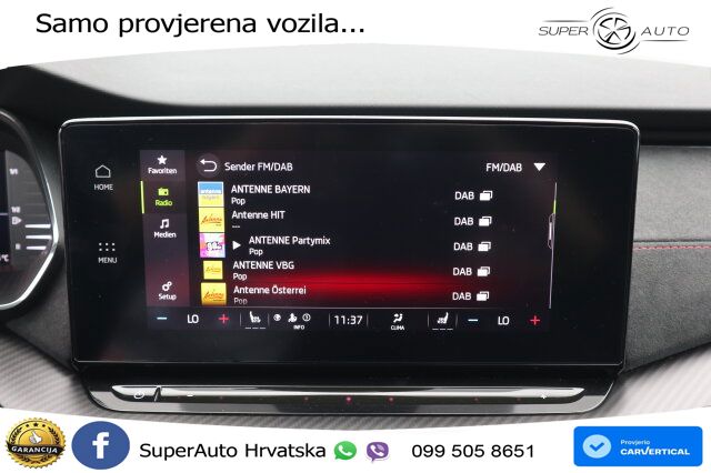 Škoda Octavia Combi RS 2.0 TSI (245 KS) DSG LED+GR SJED+ACC