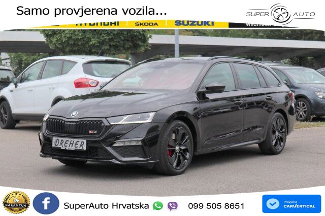 Škoda Octavia Combi RS 2.0 TSI (245 KS) DSG LED+GR SJED+ACC