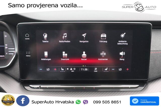 Škoda Octavia Combi RS 2.0 TSI (245 KS) DSG LED+GR SJED+ACC