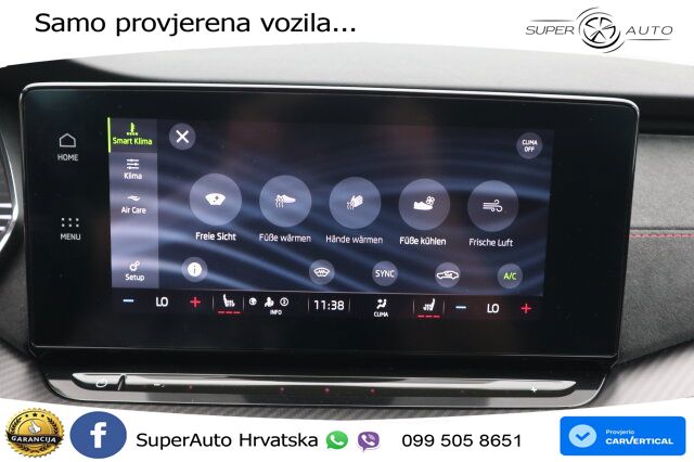 Škoda Octavia Combi RS 2.0 TSI (245 KS) DSG LED+GR SJED+ACC