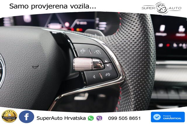 Škoda Octavia Combi RS 2.0 TSI (245 KS) DSG LED+GR SJED+ACC