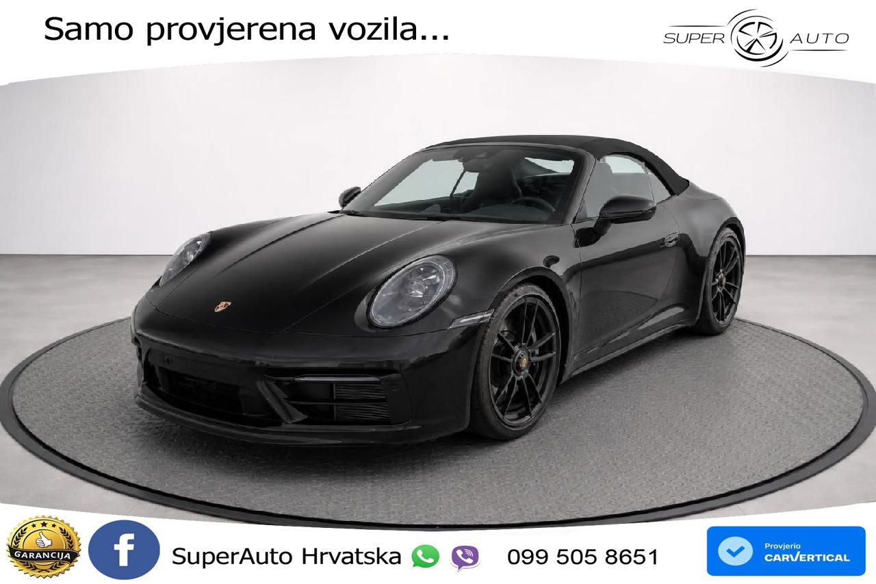 Porsche 911 Carrera 4 GTS Cabriolet 3.0 (480 KS) PDK MATRIX+GR SJED+KAM