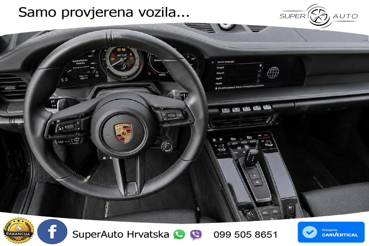Porsche 911 Carrera 4 GTS Cabriolet 3.0 (480 KS) PDK MATRIX+GR SJED+KAM
