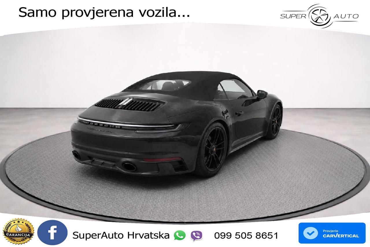 Porsche 911 Carrera 4 GTS Cabriolet 3.0 (480 KS) PDK MATRIX+GR SJED+KAM