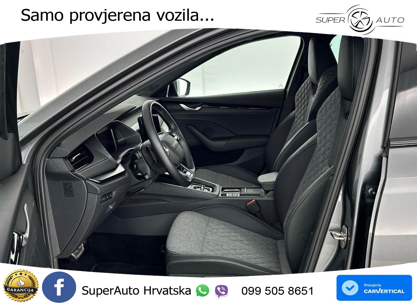 Škoda Octavia Combi 1.5 TSI (150 KS) DSG SportLine MATRIX+GR SJED+KAM