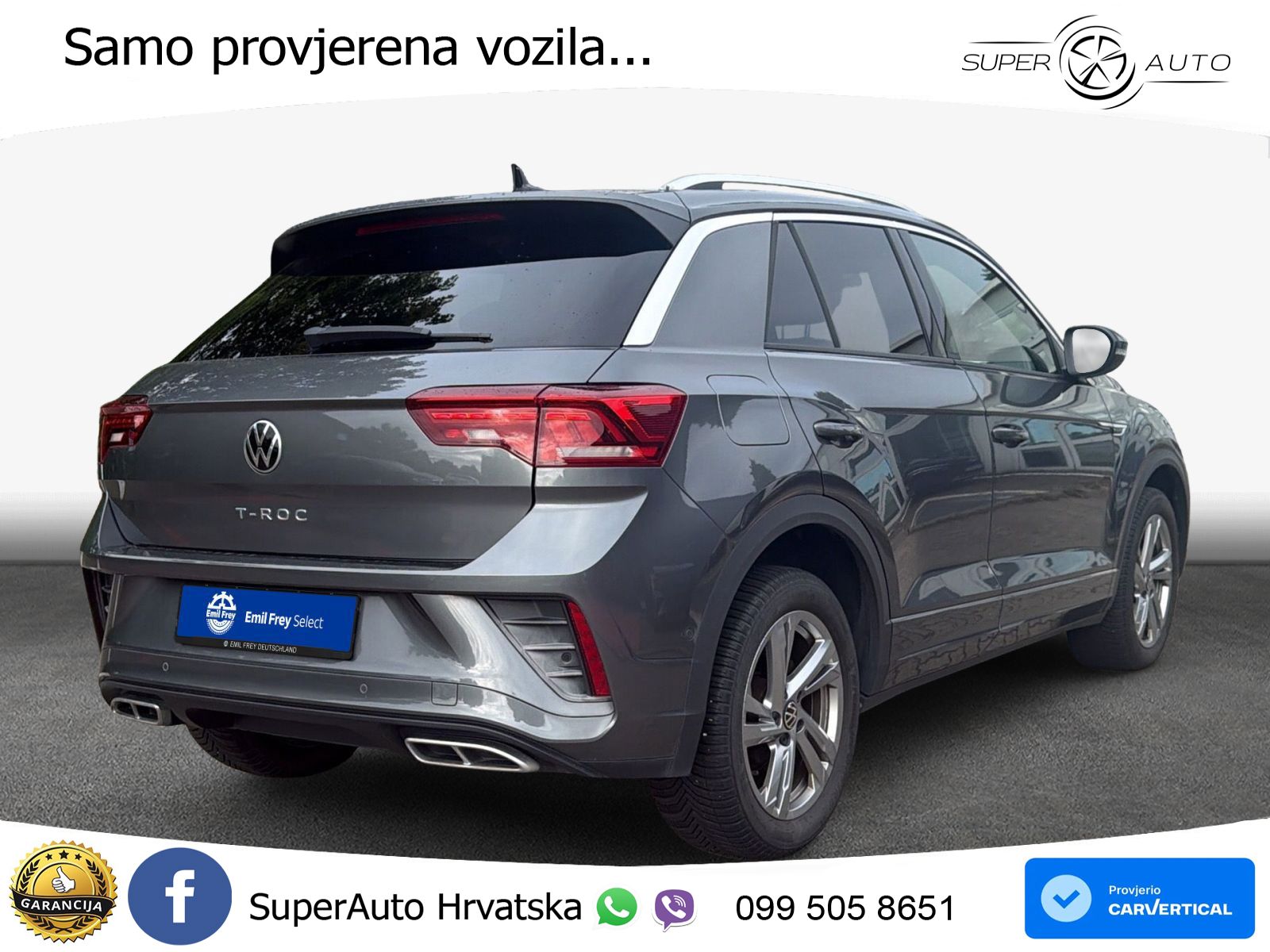 Volkswagen T-Roc I 1.5 TSI (150 KS) DSG LED+GR SJED+ACC
