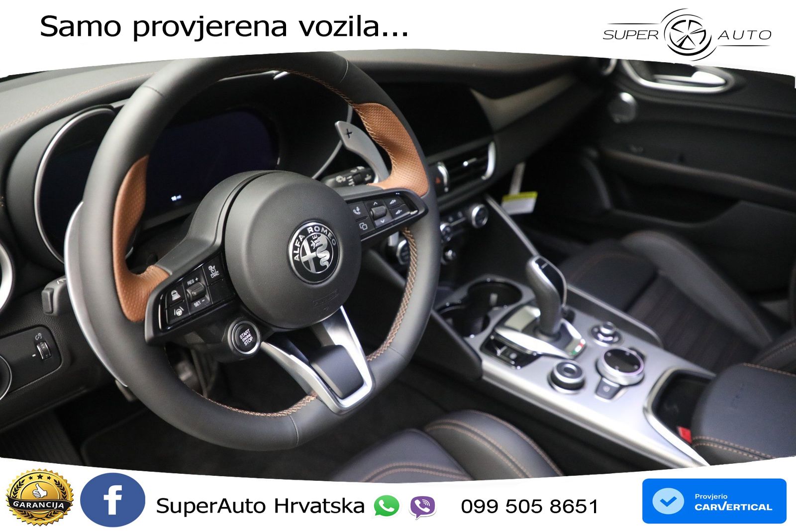 Alfa Romeo Giulia 2.0 Turbo (280 KS) Q4 Automatic LED+GR SJED+ACC