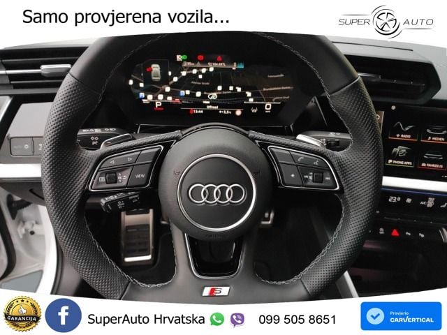 Audi S3 Limuzina 2.0 TFSI (310 KS) quattro S tronic MATRIX+GR SJED+KAM