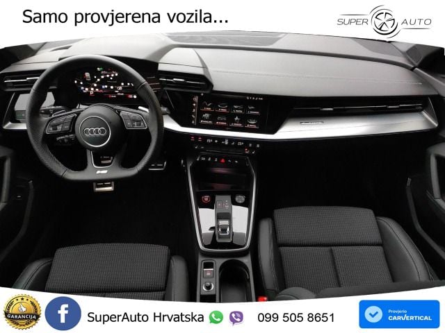 Audi S3 Limuzina 2.0 TFSI (310 KS) quattro S tronic MATRIX+GR SJED+KAM