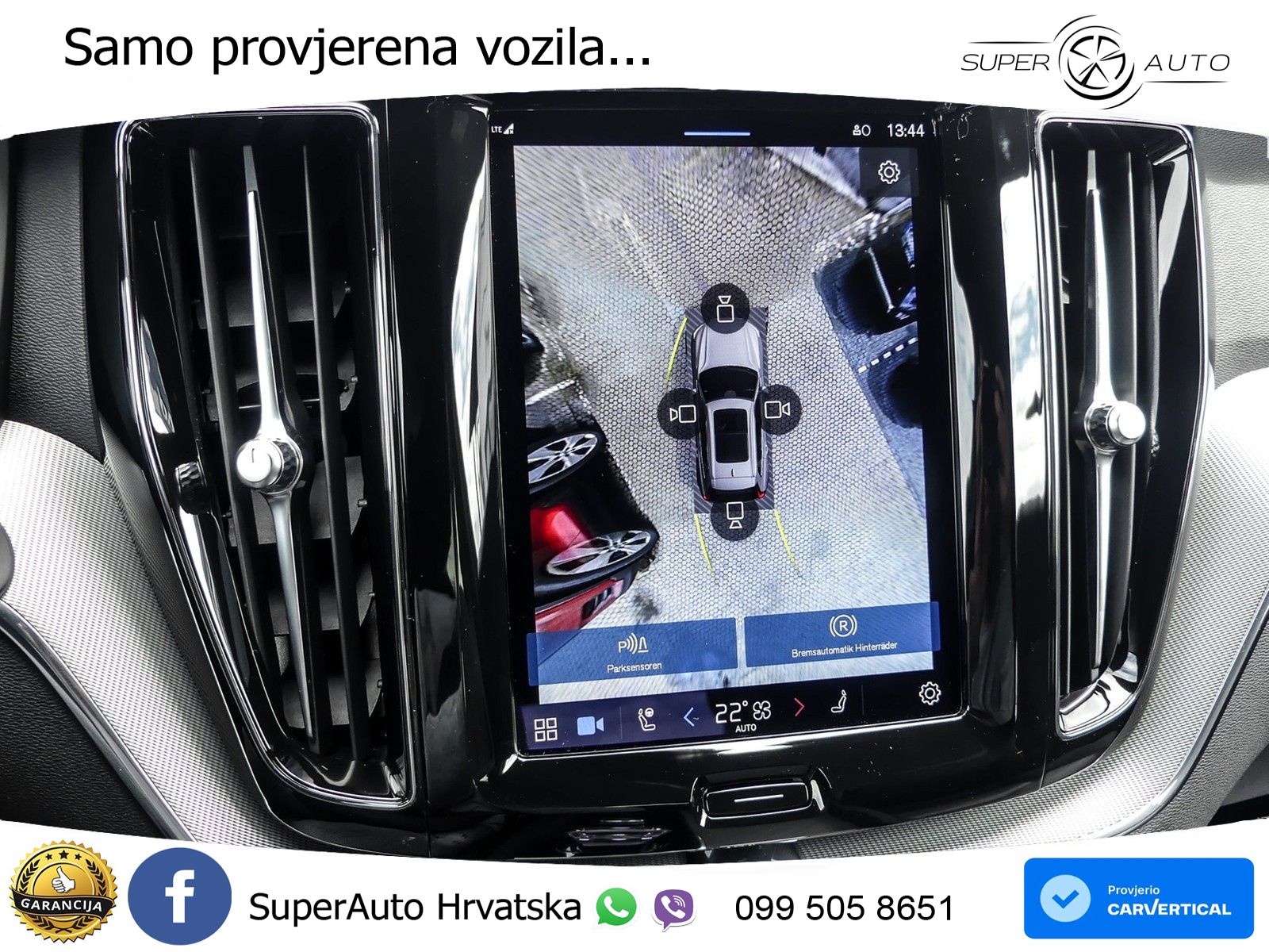 Volvo XC60 T6 AWD Geartronic LED+GR SJED+ACC