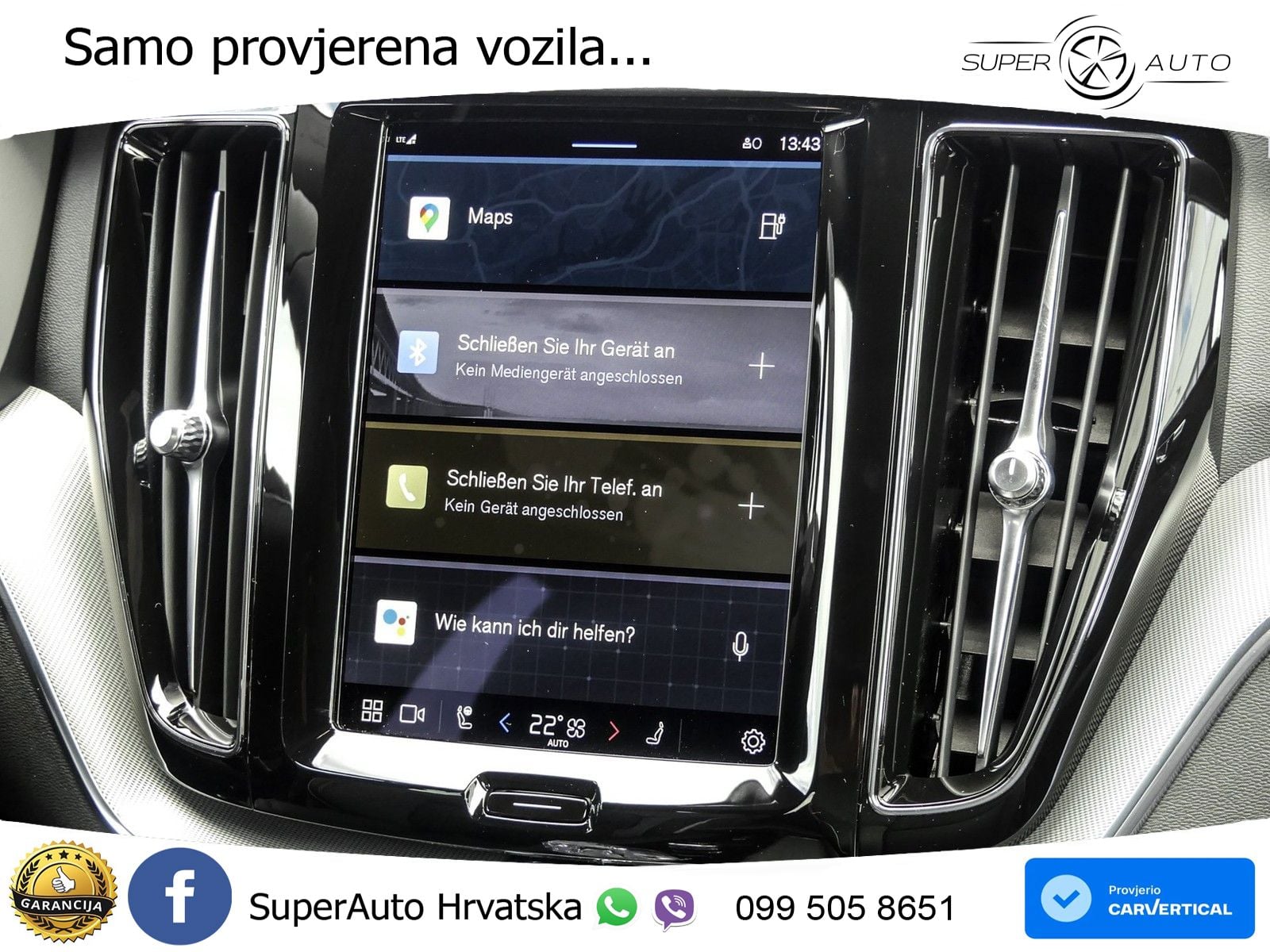 Volvo XC60 T6 AWD Geartronic LED+GR SJED+ACC